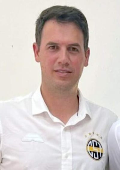 Norman Rieder Strübing (41 años), presidente del Sportivo Trinidense.
