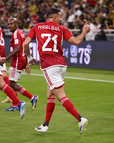 Maalouol anotó uno de los goles del Al Alhy que será rival del Fluminense