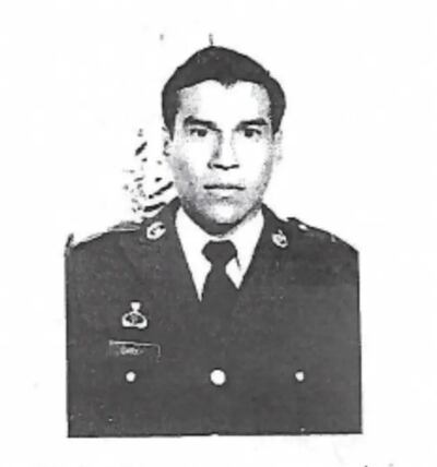 Exteniente salvadoreño buscado por crímenes de guerra.