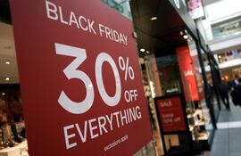 Black Friday en Estados Unidos: "30% off en todo",