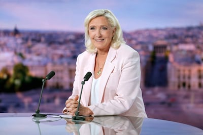 Marine Le Pen.