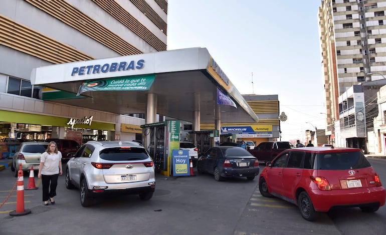 Recorrido de Est. de servicio Microcentro