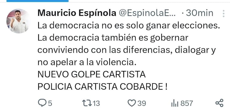 Mauricio Espínola y Daniel Centurión se pronuncian en contra de la aprobación a las apuradas de la ley que crea la Superintendencia de Pensiones y Jubilaciones en la Cámara de Senadores.