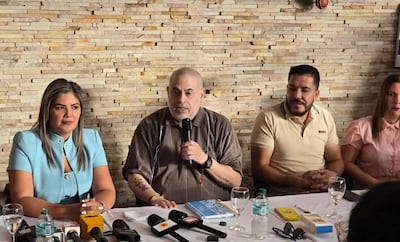 María Portillo, Paraguayo Cubas y Carlos Portillo.