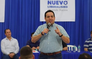El gobernador Ricardo Estigarribia, dirigente de Nuevo Liberalismo