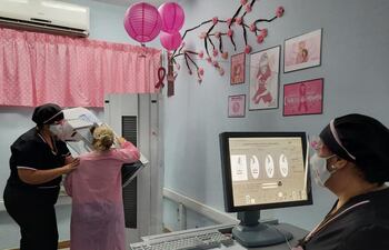 El Hospital Central del Instituto de Previsión Social (IPS) habilita turnos para atenciones los días sábados a partir de hoy y durante todo el "Octubre Rosa" para mamografías de hombres y mujeres