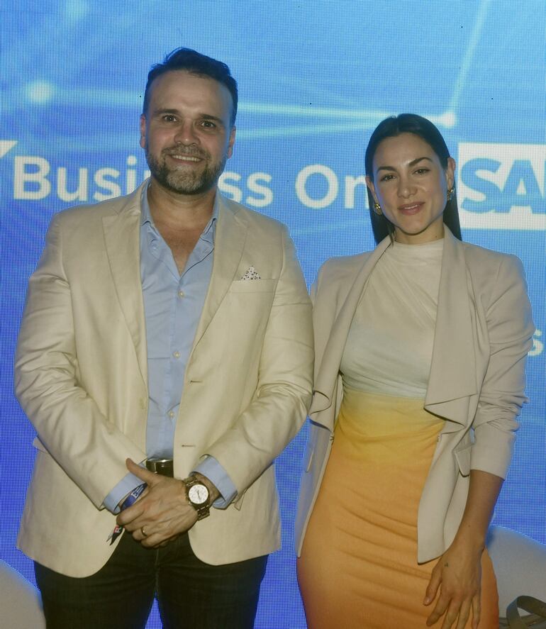 Heber Stumpfs y Nicole Huber. 