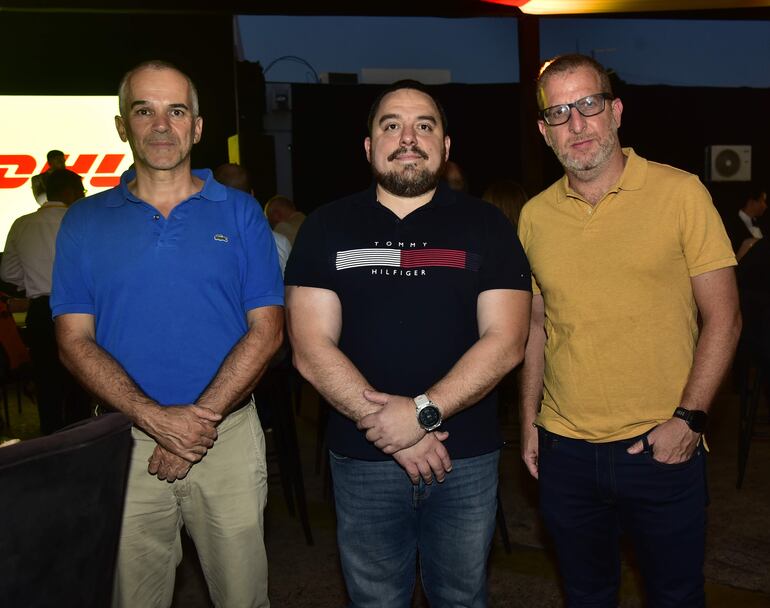 José Muro, José Ramírez y Michael Herschkowicz.