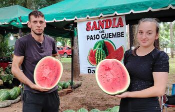 Fiesta Nacional de la Sandía Paso Güembé.