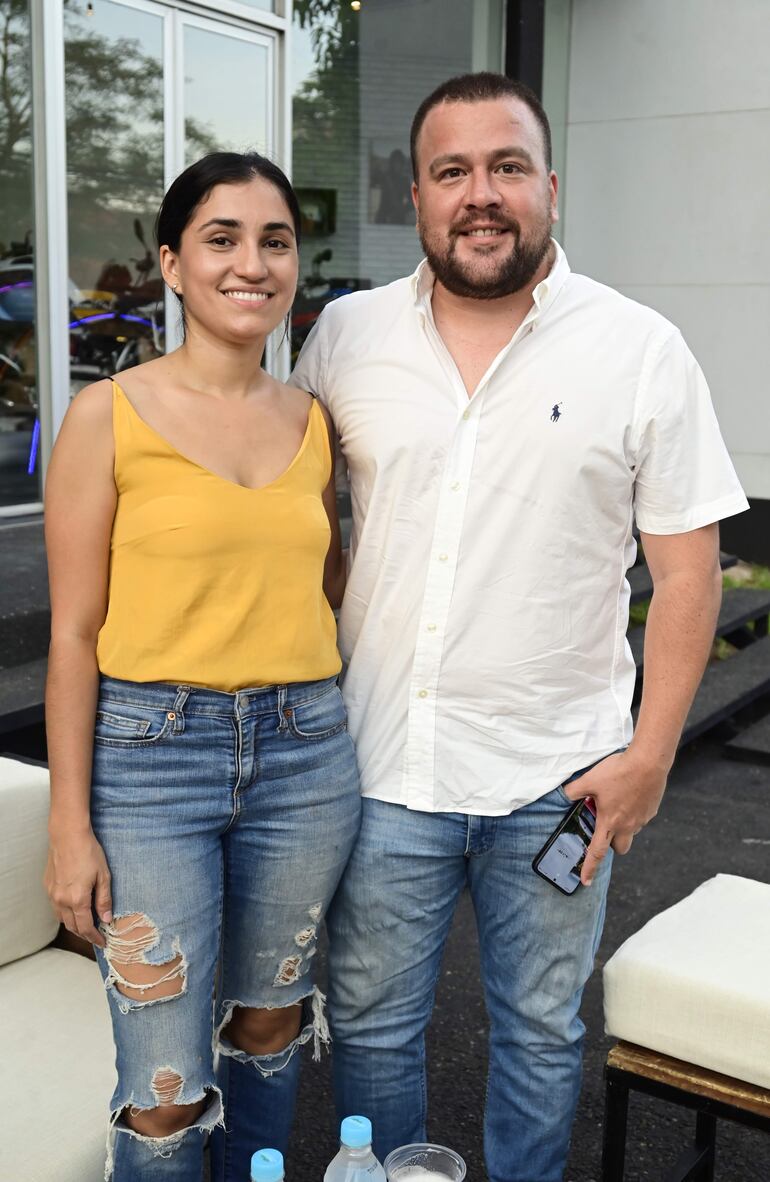 María Zubeldía y Miguel Aquino.