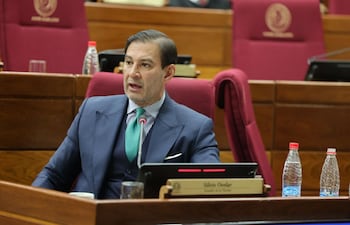 Senador Silvio "Beto" Ovelar (ANR, HC). Foto Prensa Senado.