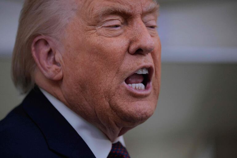 Donald Trump, presidente de los Estados Unidos.