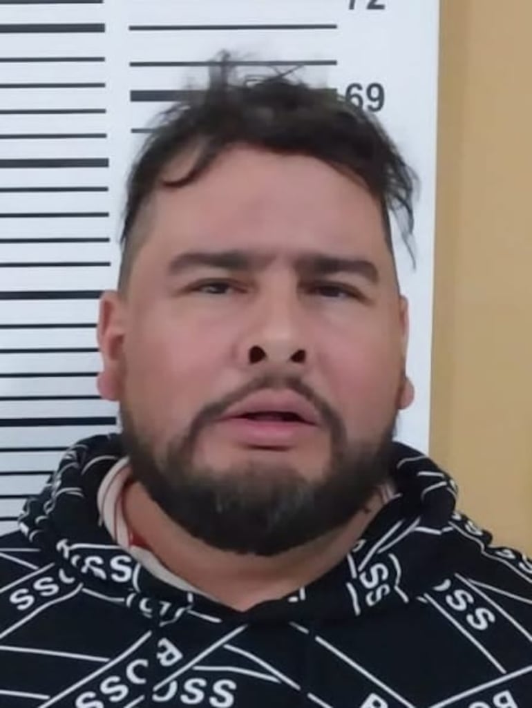 Última foto de Waldemar Pereira Rivas alias Cachorrão antes de ser liberado tras su absolución del caso del asesinato de Leo Veras