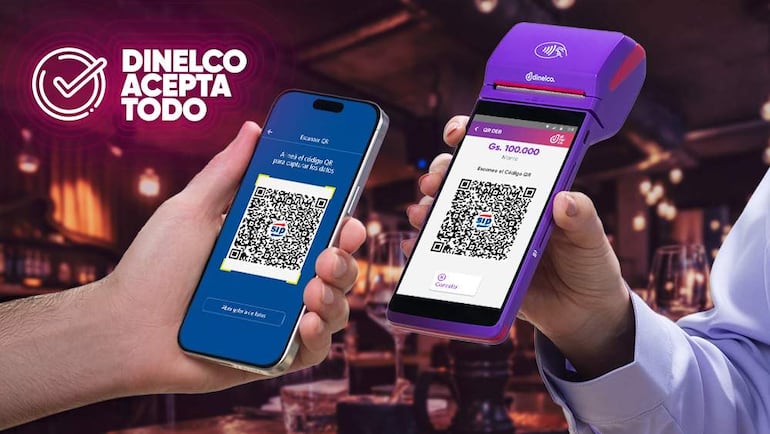 Con “Dinelco Acepta Todo”, los negocios pueden ofrecer a sus clientes más alternativas para pagar de manera ágil y segura.
