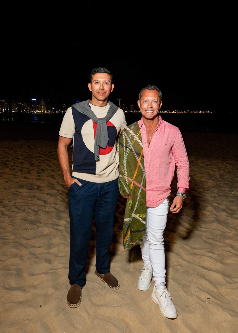 Tobías Santacruz y Raúl Fanego.
