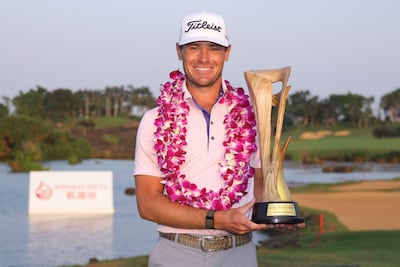 Jordan Gumberg (30 años), ganador del DP World Tour de Hainan, China.