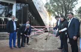 Reinician obra del Auditorio Agustín Pio Barrios, en San Juan Batista, Misiones.