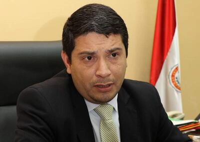 Juan Villalba, exdirector de la Policía Municipal de Tránsito de Asunción.