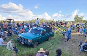 Movilización de cañicultores en Troche