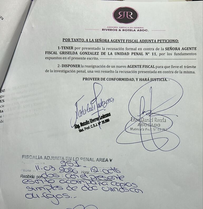 Imputan a concejal de Jesús por apropiación durante su gestión como intendenta interina y defensa recusa a fiscal