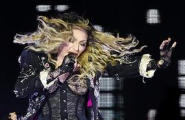 La cantante Madonna.