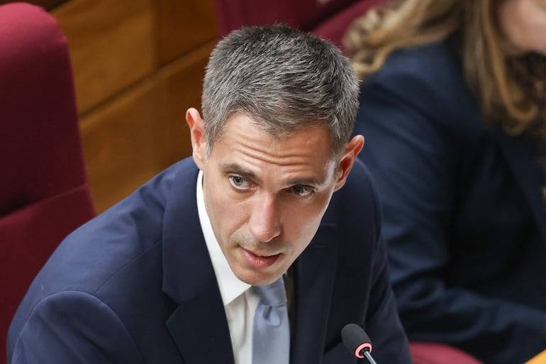 Marco Riquelme, ministro de Industria y Comercio.