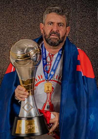 Humberto Jesús Ovelar, director técnico de General Caballero de Juan León Mallorquín.