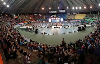 Imágenes del mega concierto “Suena Caaguazú”, organizado por Sonidos de la Tierra.
