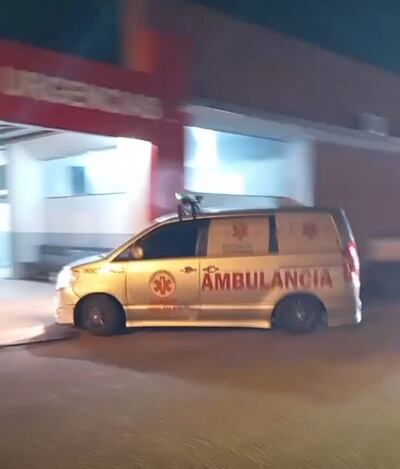 La víctima de un presunto intento de sicariato fue trasladado de urgencias al Hospital Distrital de Curuguaty con vida.