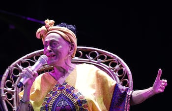 La cantante cubana Omara Portuondo es una de las principales exponentes del son junto al Buena Vista Social Club.