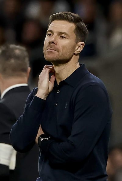 Xabi Alonso, DT del Real Madrid, no logra levantar al equipo.
