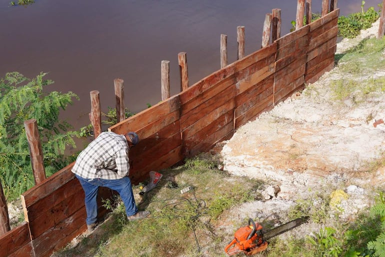 Defensa costera en comunidad indigena