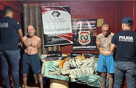 Los dos detenidos quedaron en la bases de Investigaciones del Amambay junto con las evidencias que fueron incautadas durante el procedimiento.
