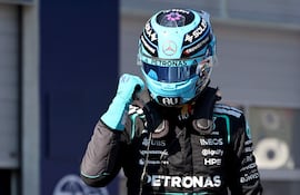 El inglés George Russell, de Mercedes, consiguió la "pole position" para el GP de Austria.