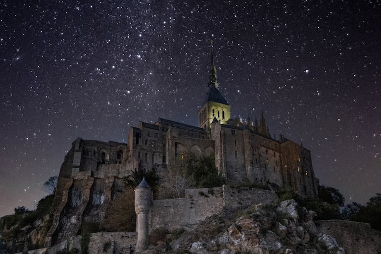 Mont Saint-Michel, Francia.