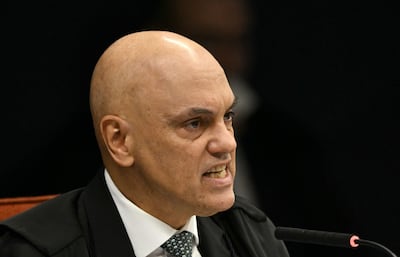 Alexandre de Moraes, juez de la Corte Suprema de Justicia de Brasil.