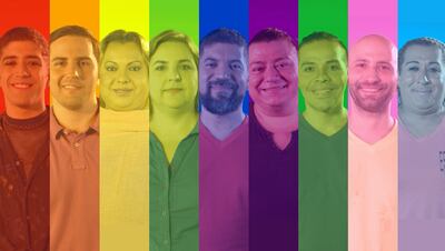 Algunas de las personas protagonistas de la serie “Todo mejora”, dirigida por Ramón González, producida junto con Diego Bazán.