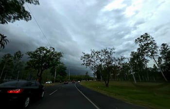 tormenta lluvia nublado Paraguay