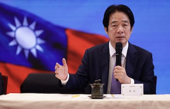 William Lai, presidente de Taiwán.