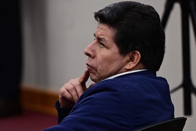 Pedro Castillo, expresidente Perú.