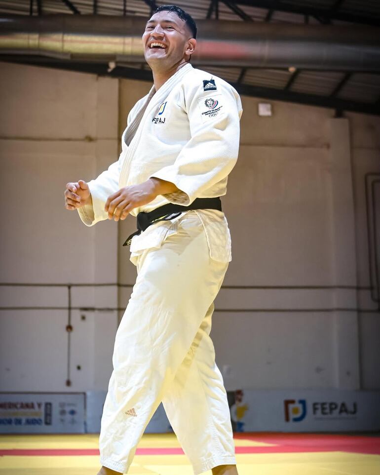 Ángel Gini, judoca.
