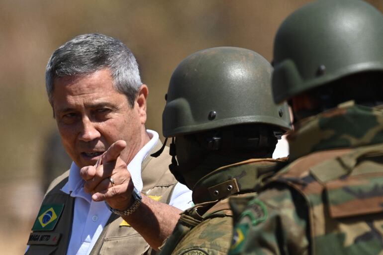 Exministro de Defensa brasileño Braga Netto.