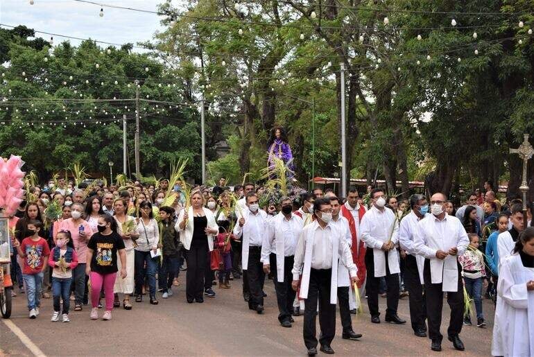 Con rezo del santo rosario, misa, procesión y festival artístico honrarán al Señor de las Palmas.