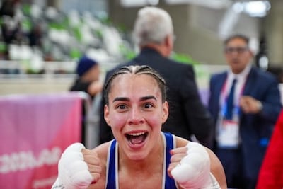 Minerva Magalí Montiel avanza a las semifininales en boxeo y asegura medalla para nuestro país.