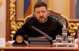 Volodymyr Zelensky, presidente de Ucrania.