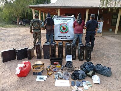 robo de baterías de litio en el Chaco.