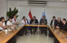 Autoridades de la Dinac anunciaron ayer el arribo de BOA.