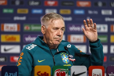 Carlo Ancelotti (66 años), seleccionador de Brasil.