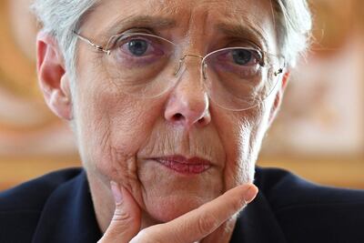 Elisabeth Borne, primer ministra francesa.