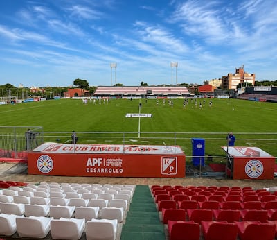 Estadio Jardines del Kelito, de River Plate, sede del partido de esta tarde entre 3 de Noviembre y Deportivo Capiatá.